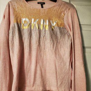 Girl DKNY long sleeve shirt